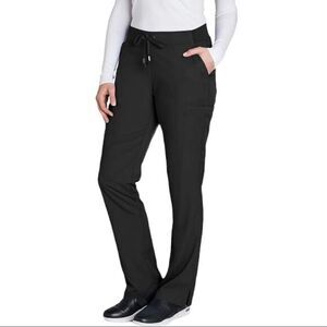 Greys Anatomy Barco 6 pocket tie‎ front pant XS T